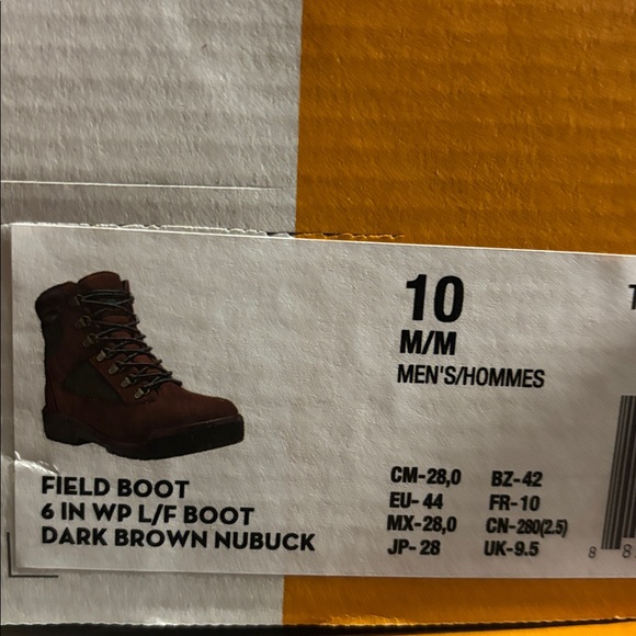 Timberland Mens 6” Field Boots - Picture 7 of 7